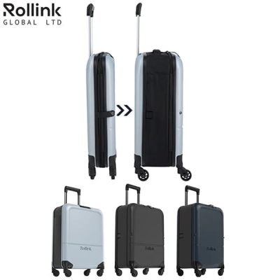 מזוודת FLEX LIGHT – המזוודה המתקפלת הדקה ביותר בעולם מבית Rollink